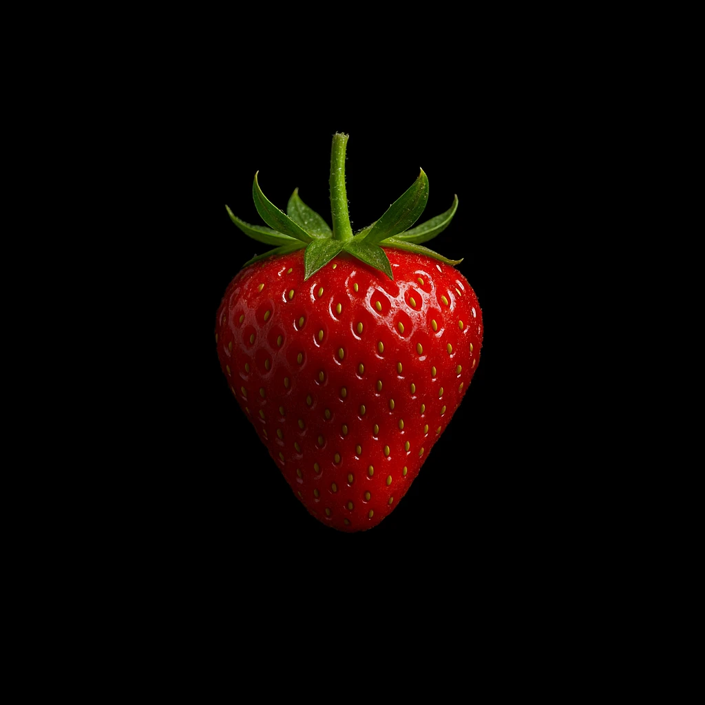 Studio Food Photography on Black Background